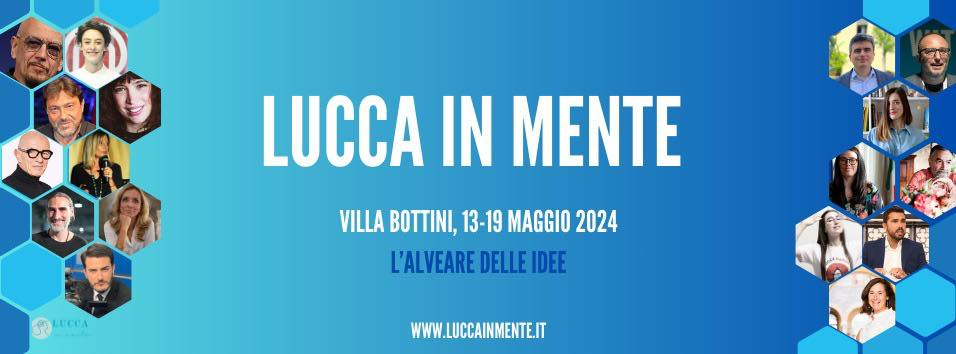 Lucca in Mente, giovedì 16 maggio a Villa Bottini