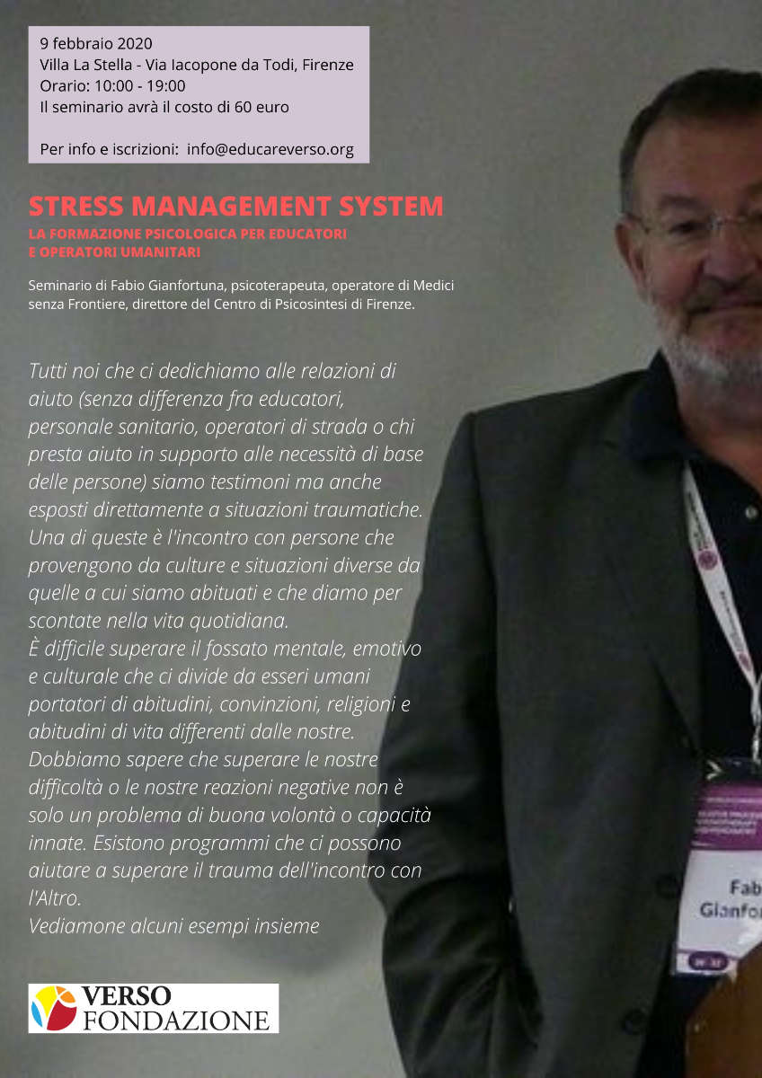 Seminario: STRESS MANAGEMENT SYSTEM