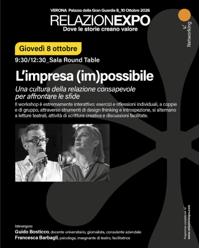 L'impresa (im)possibile - Giovedì 8 ottobre 2026