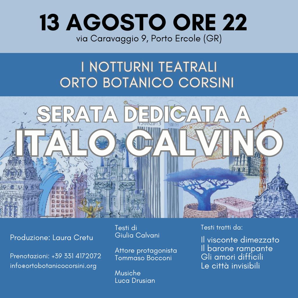 Serata dedicata a Italo Calvino