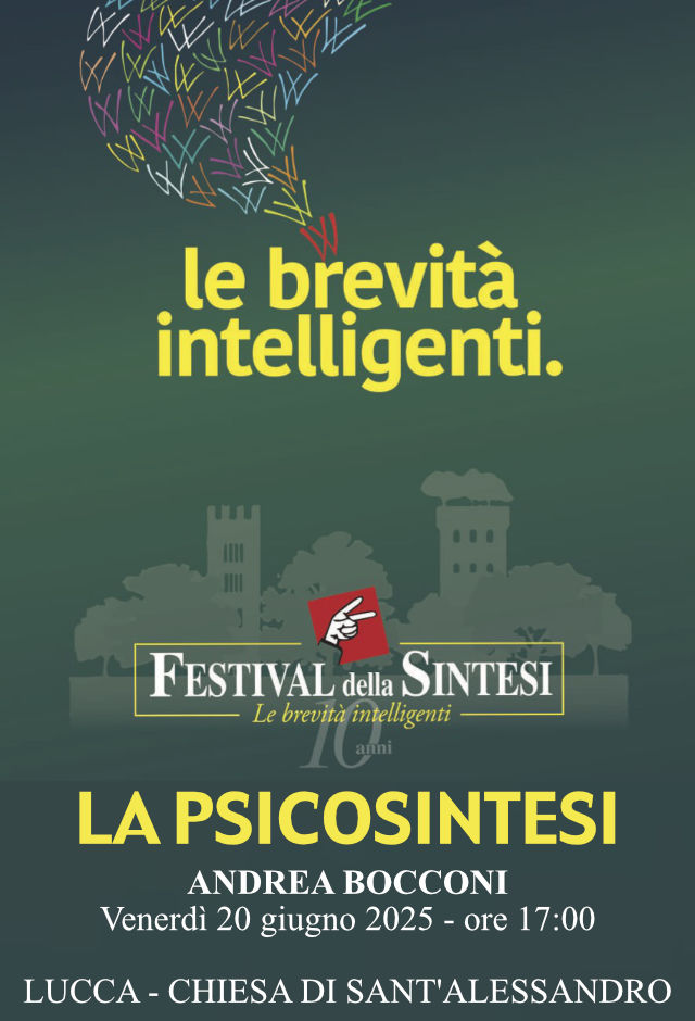 La Psicosintesi al Festival della Sintesi 2025