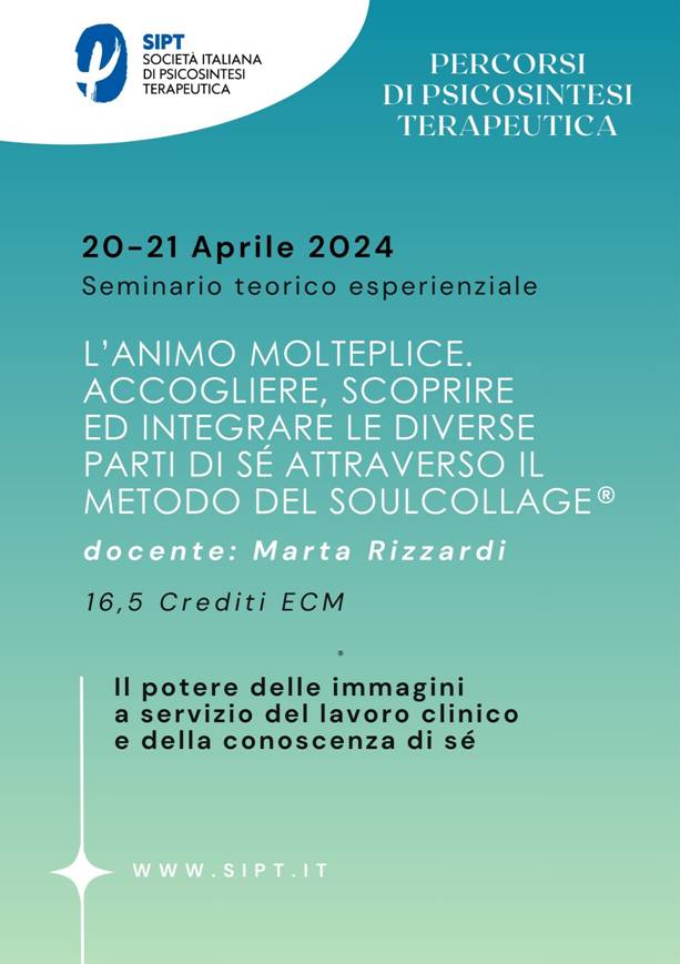 Seminario teorico esperienziale 20-21 aprile 2024