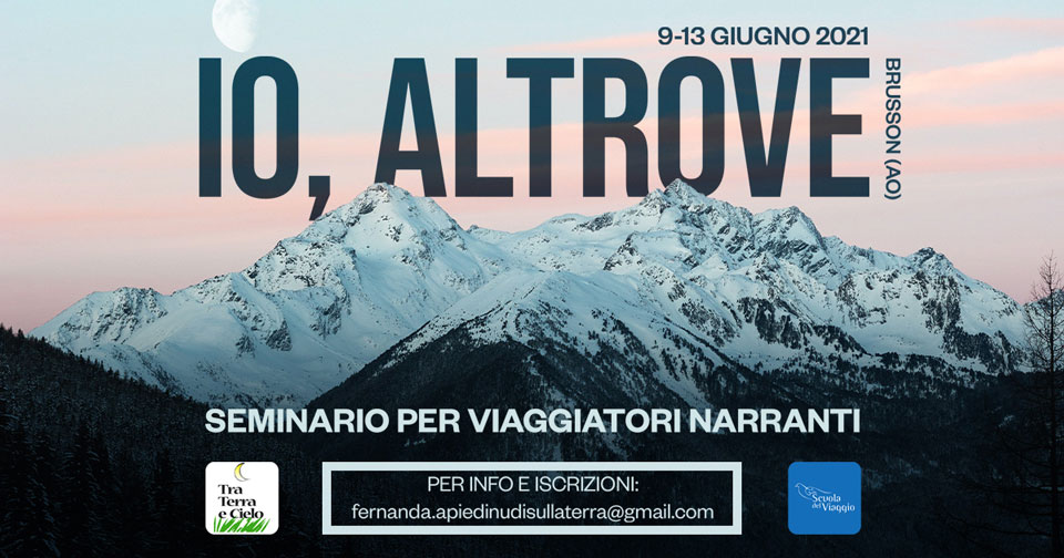 Seminario per viaggiatori narranti 9-13 giugno 2021 Brusson (AO)